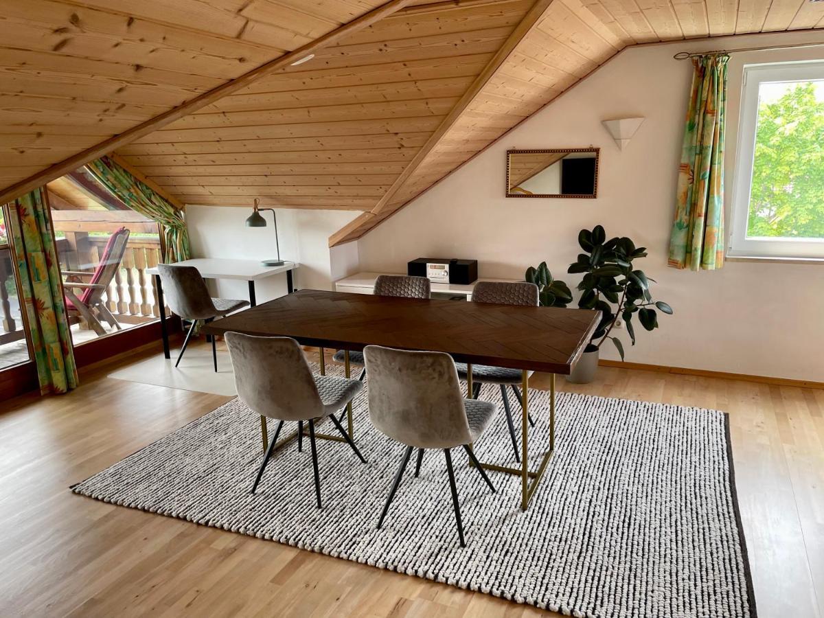 Apartamento Bergblick Weilheim in Oberbayern Exterior foto